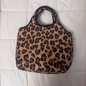 Leopard Print Tote Bag
